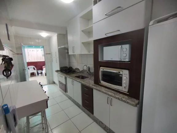 Imagem Apartamento Porteira Fechada - Mobiliado e Planejado no Canto do Forte, Praia Grande