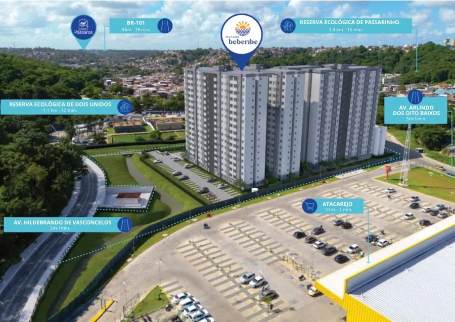 Imagem Morada Beberibe - Construtora Tenda em 02 Unidos