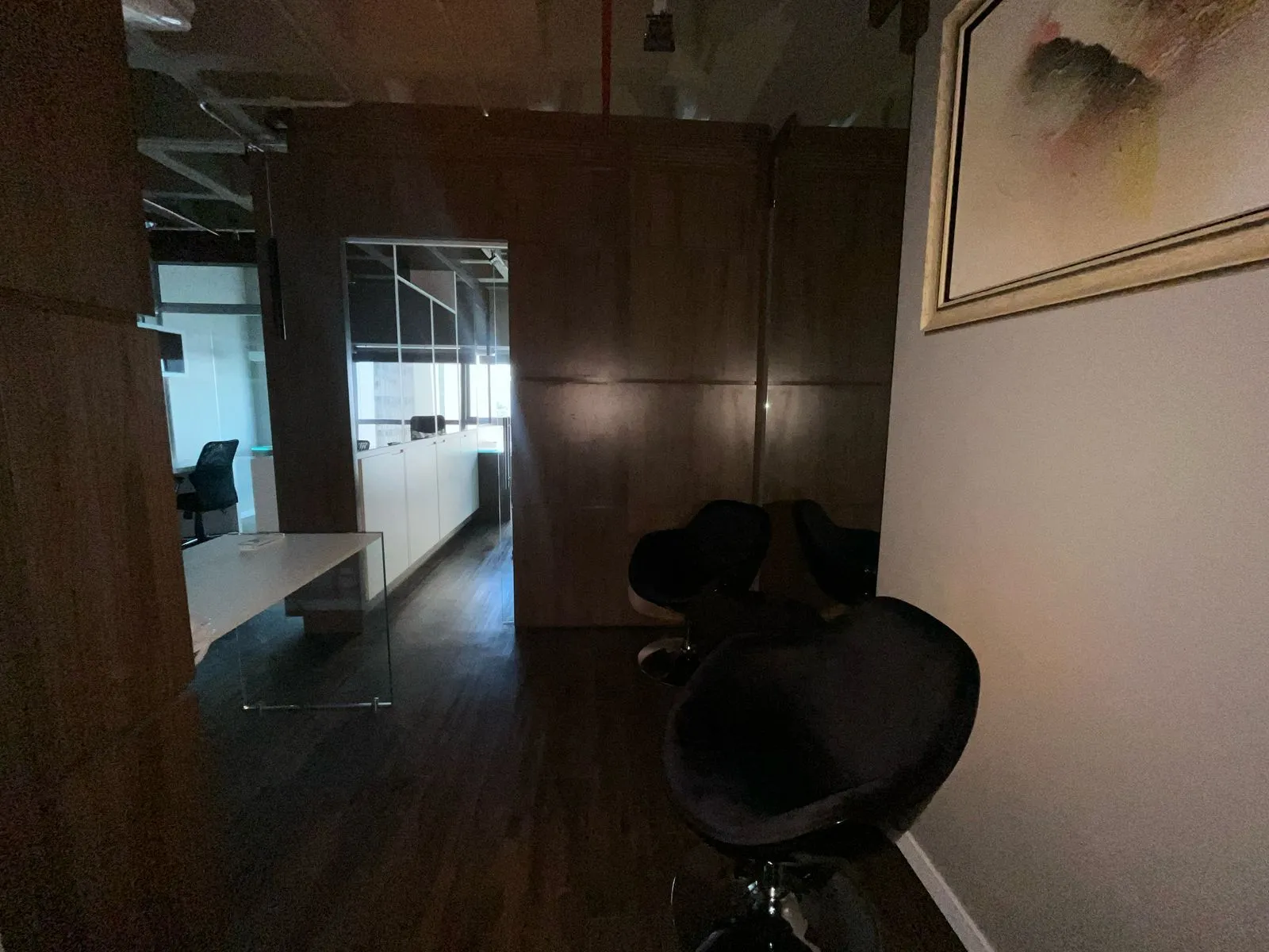 Imagem Sala mobiliada no Diamond Tower