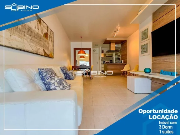 Foto do imóvel Apartamento locação Anual com 3 dormitórios 89m², 2 vagas - Riviera de São Lourenço - Bertioga SP