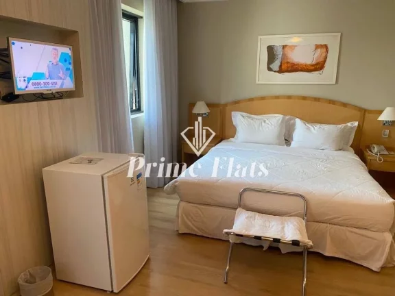 Imagem Flat disponível para venda no São Paulo Higienopolis Affiliated by Meliá, com 32m², 1 dormitório e 1 vaga