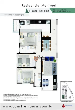 Imagem Apartamento com 3 dormitórios à venda, 96,50 m² a partir de R$ 579.579, - Jardim Praia Grande - Mongaguá/SP