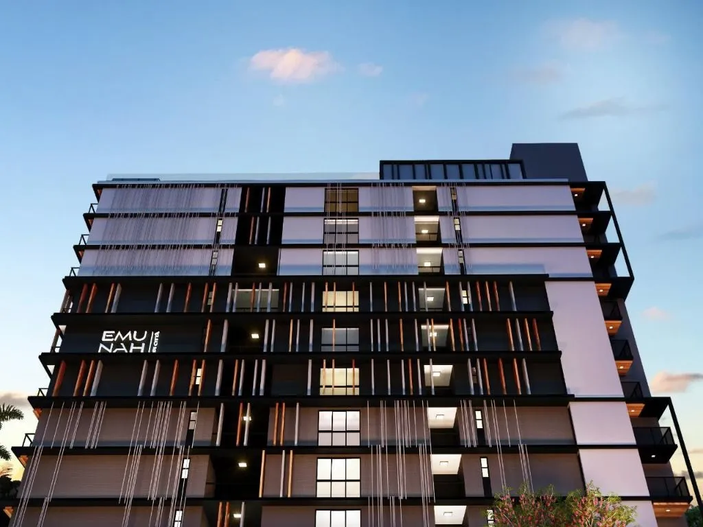 Imagem Apartamento com 1 dormitório à venda, 23 m² por R$ 329.978,00 - Ponta de Campina - Cabedelo/PB