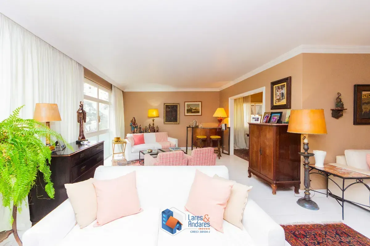 Imagem Apartamento para venda em Santa Cecília com 3 quartos, sendo 2 suítes, 208m²