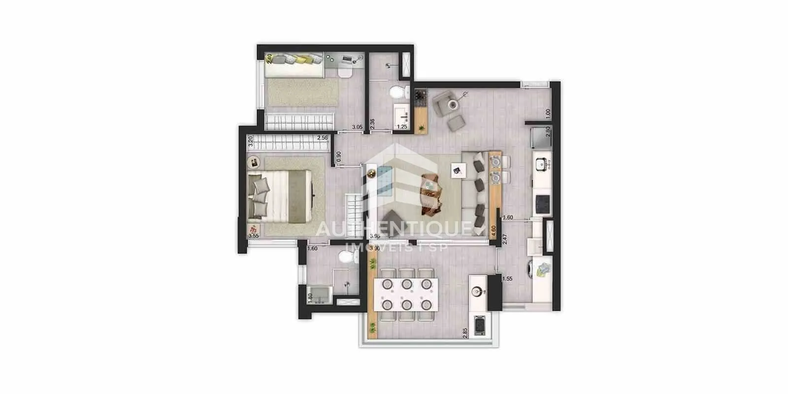 Imagem Eldorado Residencial Butantã - Apartamento à venda em São Paulo/SP