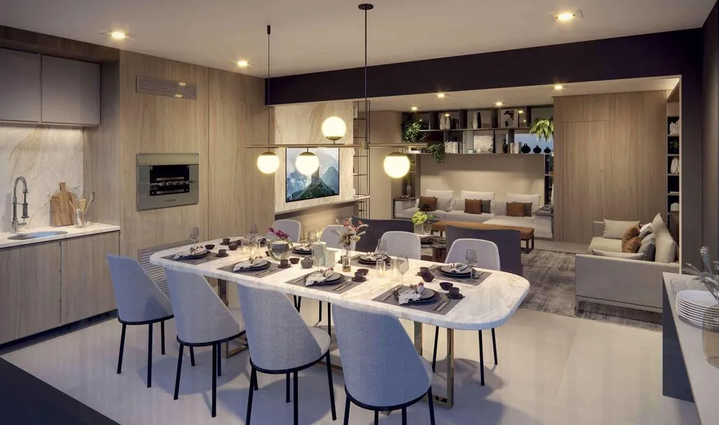Imagem A praticidade que combina com sofisticação. Apartamentos residenciais de 85m² a 104m² e studios ...