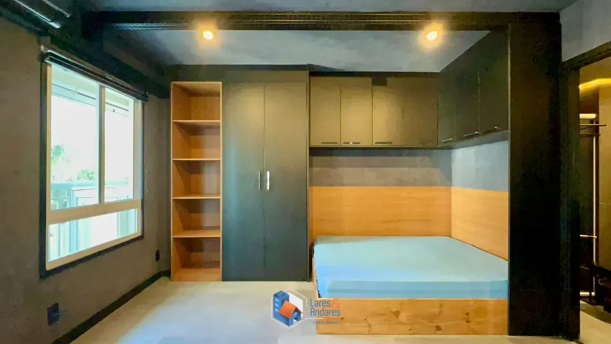 Imagem Studio para venda e locação em Pinheiros com 1 quarto, sendo 1 suíte, 31m²