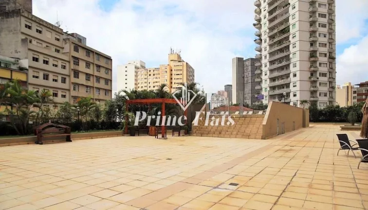 Imagem Flat disponível para venda no São Paulo Suíte Service, com 36m², 1 dormitório e 1 vaga de garagem