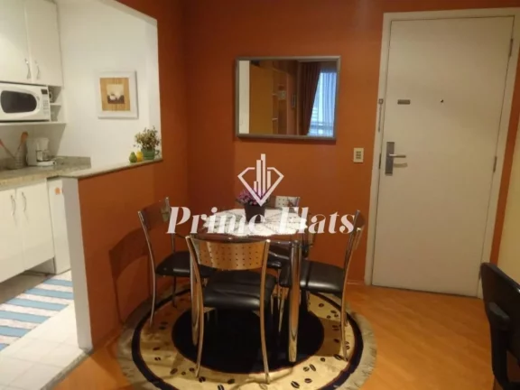 Imagem Flat disponível para venda no Hotel Slaviero Essential São Paulo Ibirapuera, com 35m², 1 dormitório e 1 vaga