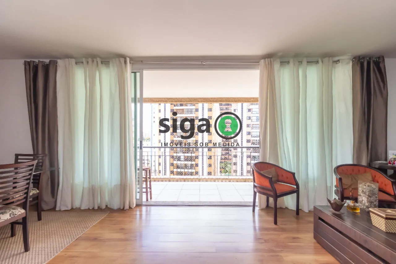 Imagem Apartamento à venda no Brooklin 167m2 , 3 suítes e lazer completo