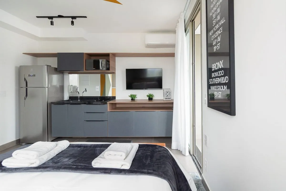 Imagem Apartamento com 1 Quarto para alugar, 28m² - Jardins