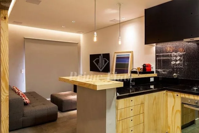 Imagem Flat disponível para venda no Contemporâneo Home e Service, com 42m², 1 dormitório e 1 vaga