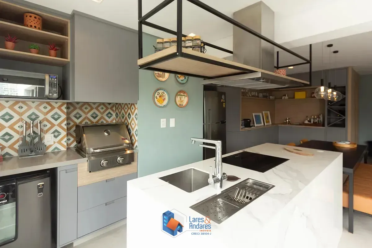 Imagem Apartamento para venda em Indianópolis com 1 quarto, sendo 1 suíte, 77m²