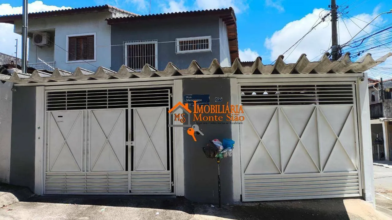 Imagem Sobrado com 3 dormitórios à venda, 186 m² por R$ 700.000,00 - Jardim Presidente Dutra - Guarulhos/SP