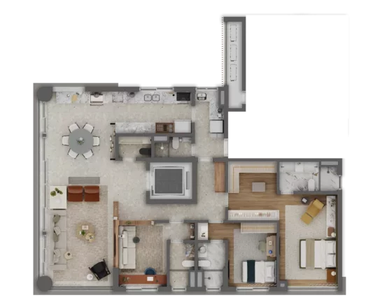 Imagem Apartamento à venda no bairro Moema - São Paulo/SP