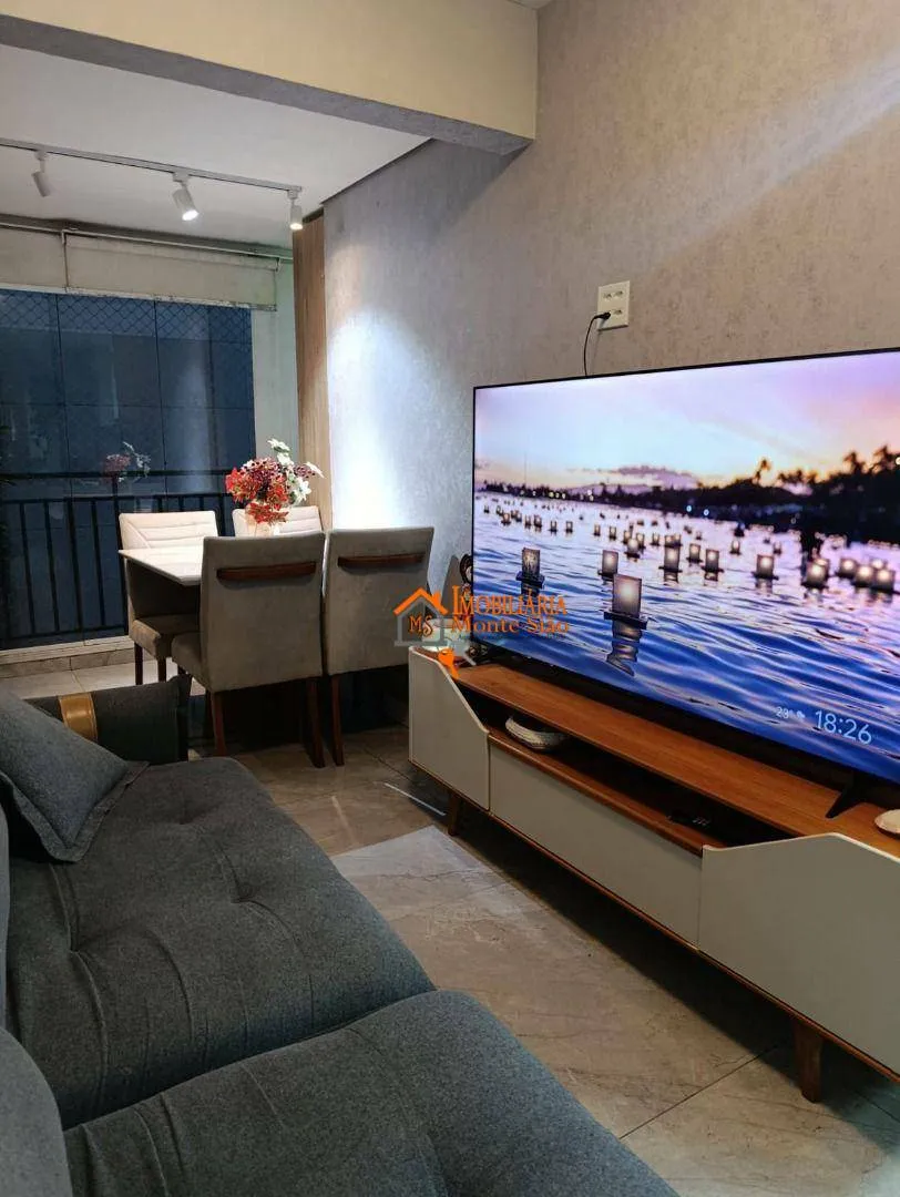 Imagem Apartamento com 3 dormitórios à venda, 75 m² por R$ 850.000,00 - Jardim Flor da Montanha - Guarulhos/SP