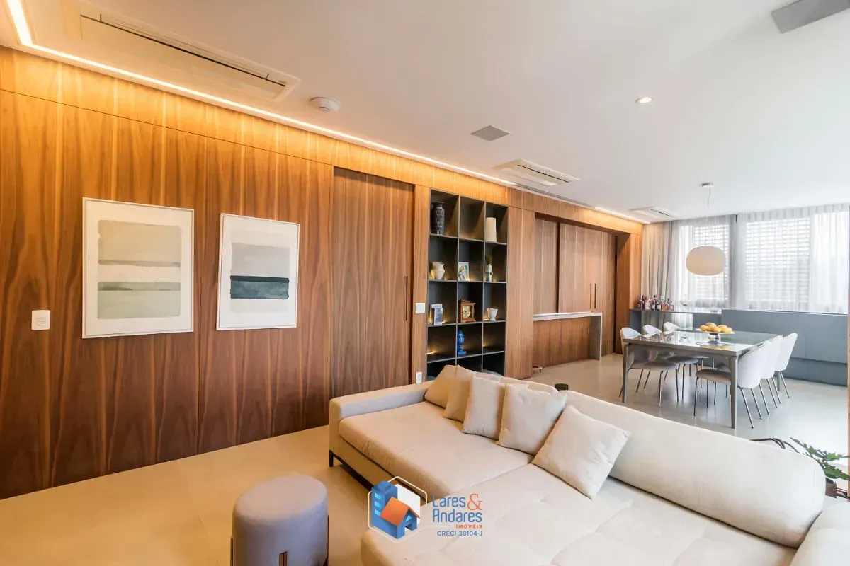 Imagem Apartamento para venda em Campo Belo com 2 quartos, sendo 2 suítes, 157m²