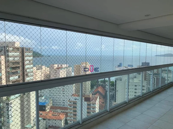 Apartamento com 3 dormitórios para alugar, 204 m² por R$ 16.500,00/mês - Embaré - Santos/SP