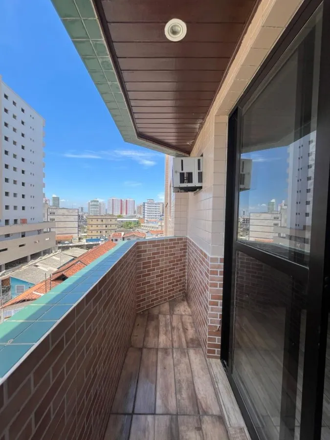 Imagem Apartamento para Venda em Praia Grande, Mirim, 2 dormitórios, 1 banheiro, 1 vaga