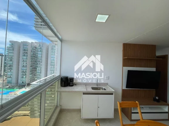 Imagem Apartamento com 2 dormitórios à venda, 58 m² por R$ 675.000,00 - Praia de Itaparica - Vila Velha/ES