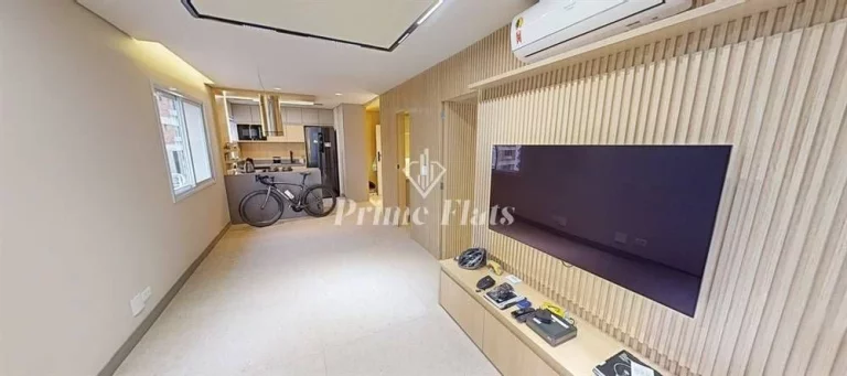 Imagem Flat disponível para venda no Condomínio Ambassador Flat Service, com 45m², 1 dormitório e 1 vaga