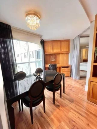 Imagem Apartamento à Venda no Campo Belo, SP | 47m², 1 Dorm, Mobiliado