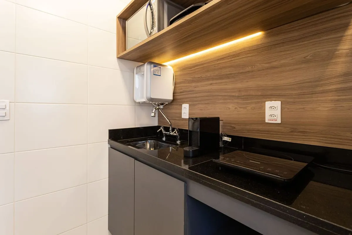 Imagem Apartamento com 1 Quarto para alugar, 35m² - Higienópolis