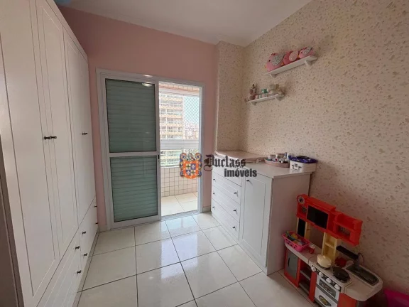 Imagem Apartamento com 3 dormitórios à venda, 119 m² por R$ 650.000,00 - Aviação - Praia Grande/SP