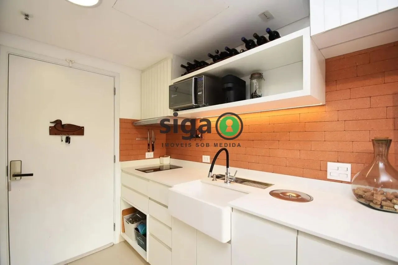 Imagem Studio para VENDA, MOBILIADO, com 33m, 1 suite, na Vila Madalena