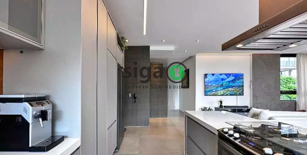 Imagem Apartamento à venda com 157m², 2 suítes e 2 vagas no Brooklin