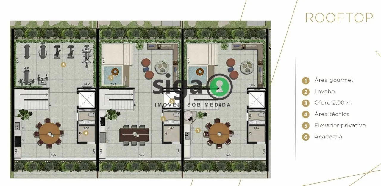 Imagem Casa em condomínio para venda Alto de Pinheiros 04 suítes, São Paulo - SP