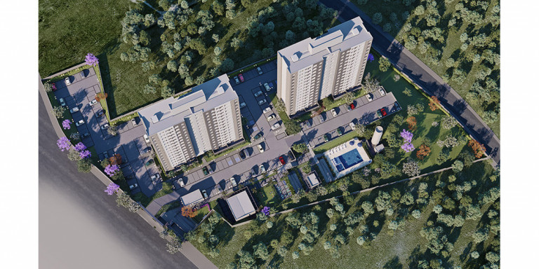 Apartamento com 2 Quartos à Venda, 45 m² em Santa Maria - Belo Horizonte