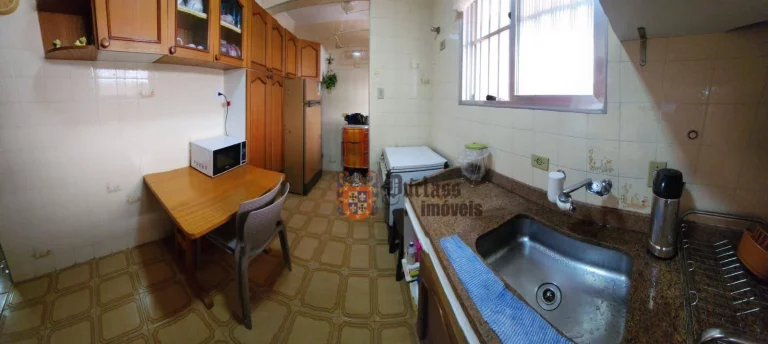 Imagem Apartamento com 1 dormitório à venda, 39 m² por R$ 240.000,00 - Boqueirão - Praia Grande/SP
