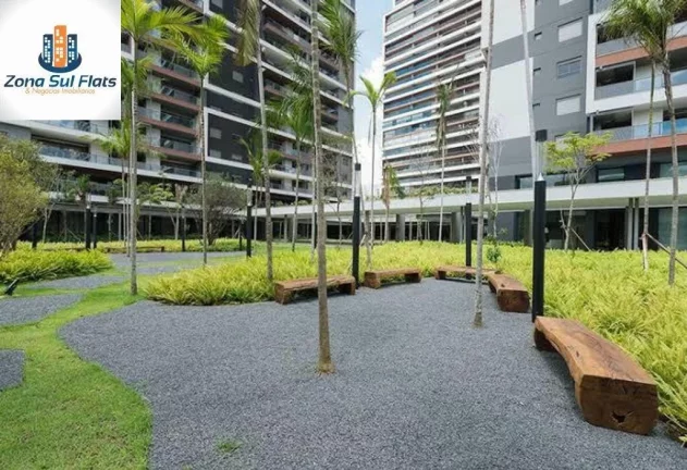 Imagem Apartamento Mobiliado e Decorado à Venda No Brooklin Com 1 Suíte e 2 Vagas