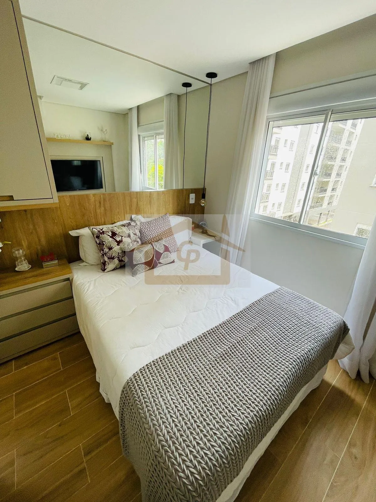 Imagem *Terraço Gourmet, *Infraestrutura para ar condicionado, 2 quartos sendo um suíte, 1 vaga