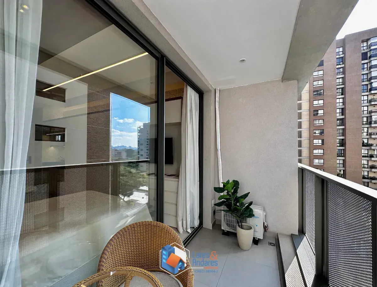 Imagem Studio para venda em Moema com 1 quarto, sendo 1 suíte, 27m²