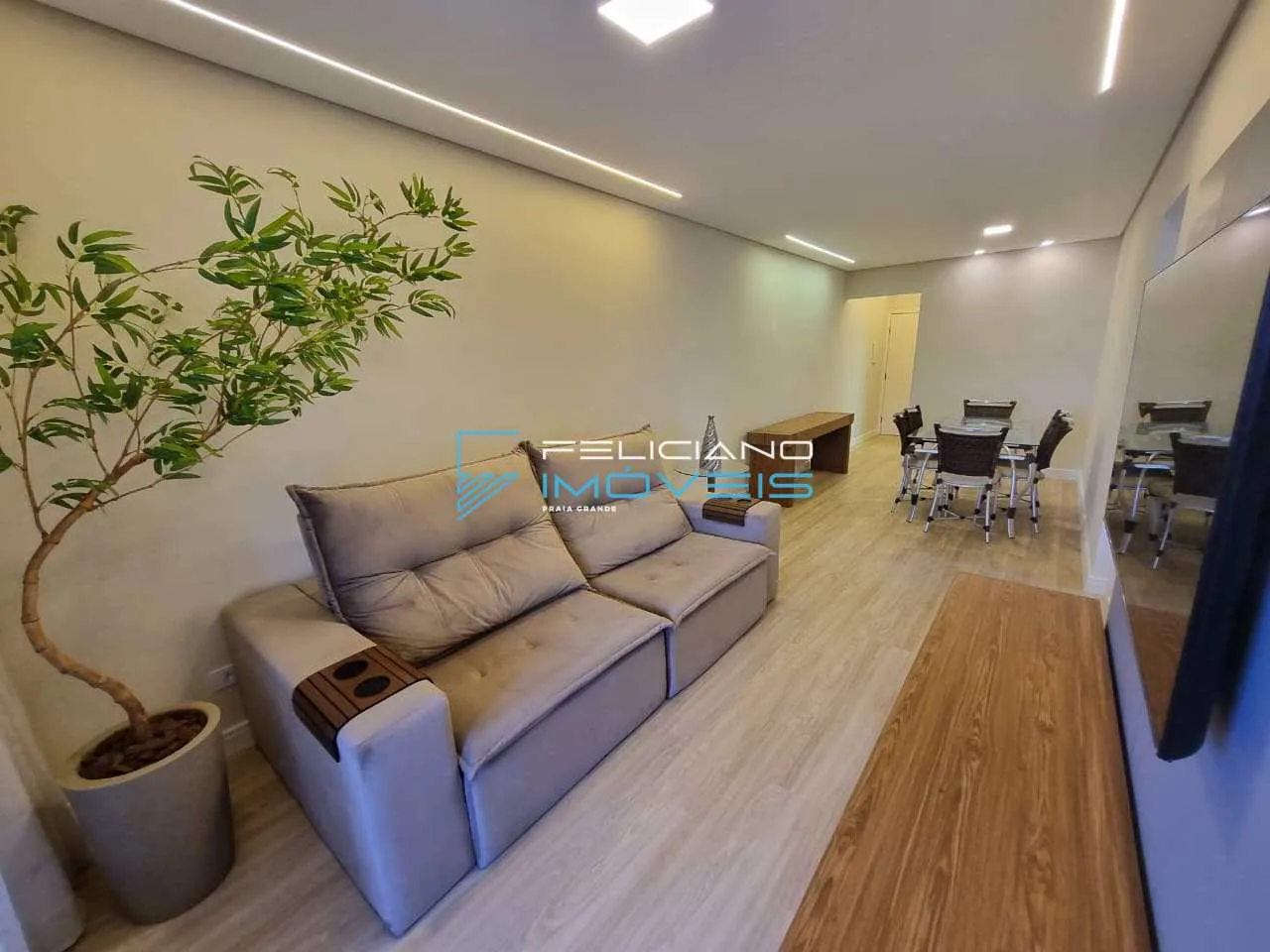 Imagem Apartamento com 2 quartos, Mirim, Praia Grande - R$ 541 mil, Cod: 6576