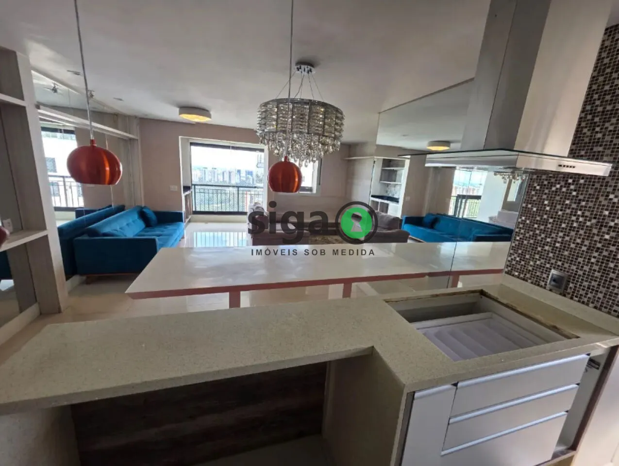 Imagem Apartamento mobiliado de 70m² na Vila Andrade