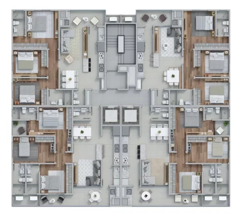 Imagem JK Residence - Apartamento à venda no bairro Praia Brava de Itajaí - Itajaí/SC