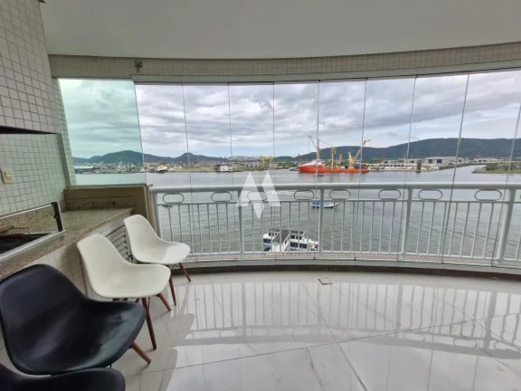 Imagem Apartamento com 3 Quartos e 5 banheiros à Venda, 199 m² - Ponta da Praia em Santos