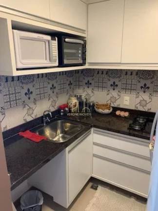 Imagem Apartamento mobiliado vista mar quarto e sala varanda a venda na Pituba