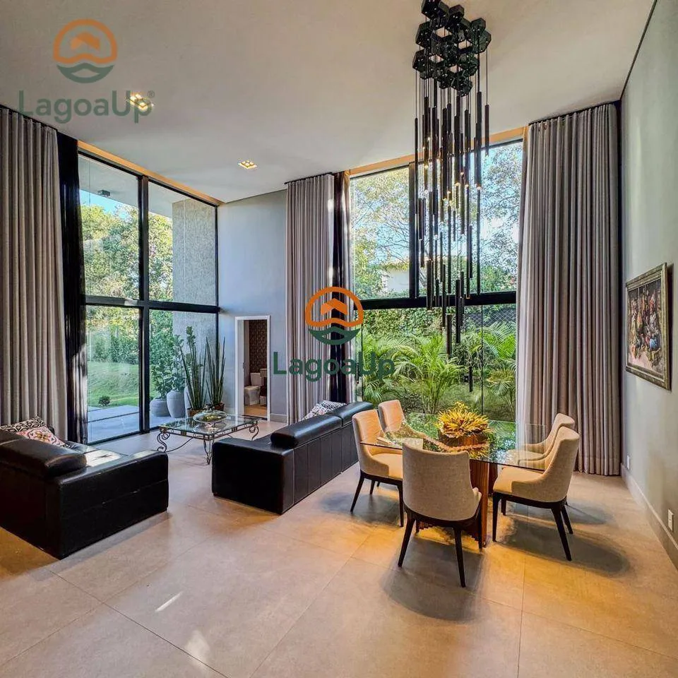 Imagem Casa com 4 dormitórios à venda, 350 m² por R$ 3.450.000,00 - Condomínio Veredas da Lagoa - Lagoa Santa/MG