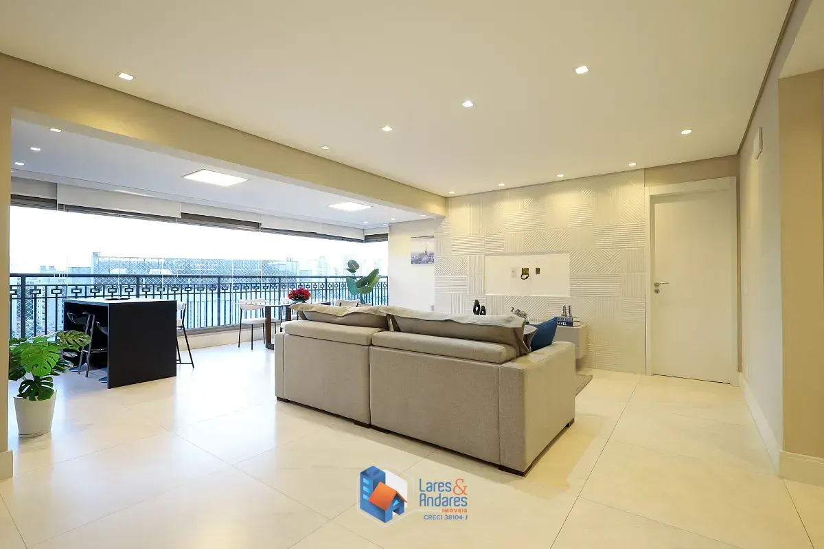 Imagem Apartamento para venda em Chácara Santo Antônio com 3 quartos, sendo 3 suítes, 137m²