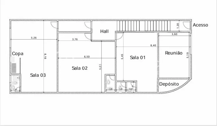 Imagem Disponibilizamos um ótimo espaço comercial com 160 m² de área total, ideal para empresas que bus...