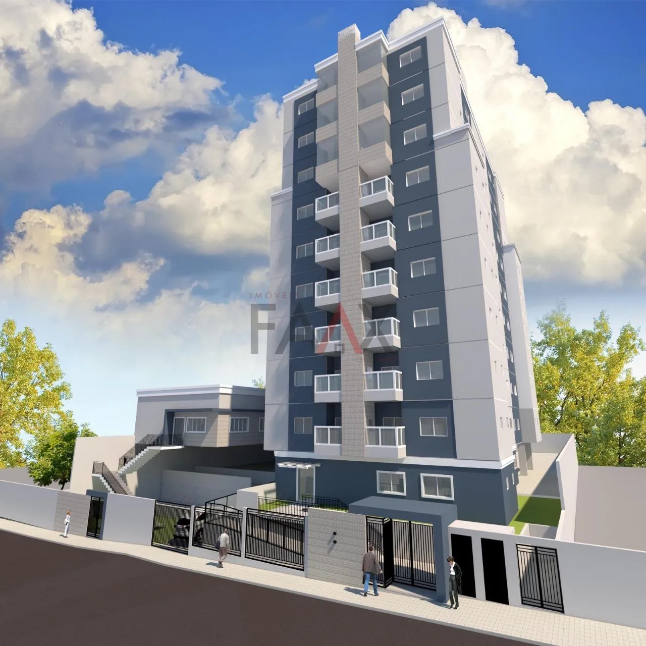 Foto do imóvel Apartamento com 2 dormitórios à venda, com sacada, TRIANON, GUARAPUAVA - PR