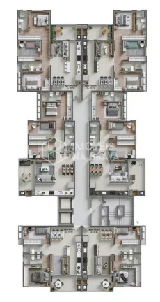 Imagem APARTAMENTO 3 QUARTOS A VENDA - VILA OPERARIA - ITAJAI/SC