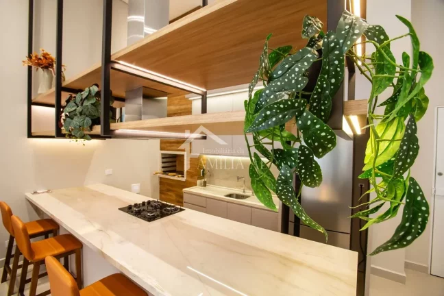 Imagem Apartamento com 1 Suíte + 1 quarto no Edifício Duo Residence