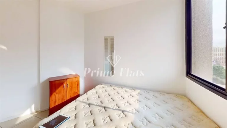 Imagem Flat disponível para locação no Moema Studium, com 35m², 1 dormitório e 1 vaga de garagem
