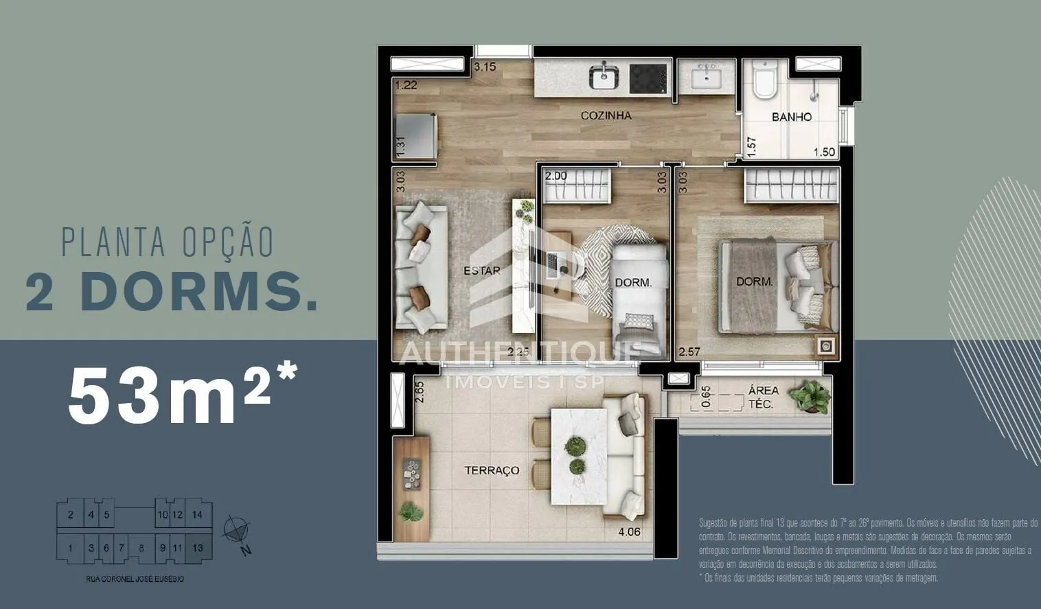 Imagem ÁRIA HIGIENÓPOLIS - Apartamento à venda no bairro Higienópolis - São Paulo/SP, Zona Central