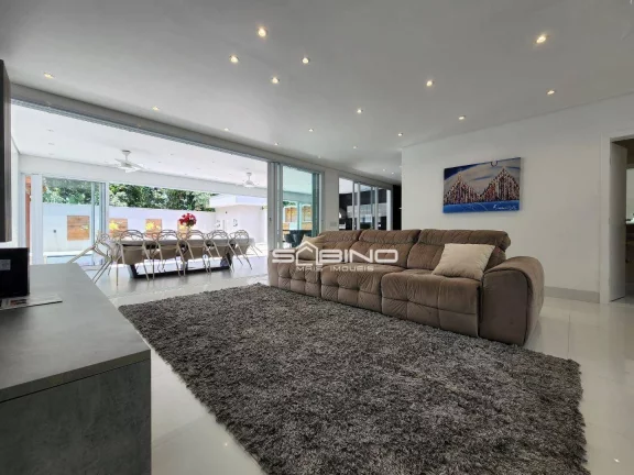 Imagem Belíssima casa à venda 5 Dormitórios 5 Suítes 450 m² de área útil - na Riviera de São Lourenço - Bertioga SP